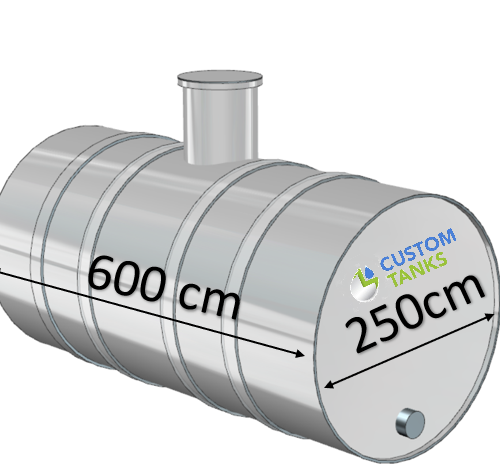 rezervor orizontal 30 mc