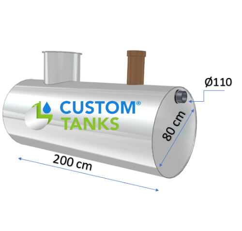 Separator de grăsimi 1.5 1000 L pentru filtrarea uleiurilor și a resturilor alimentare