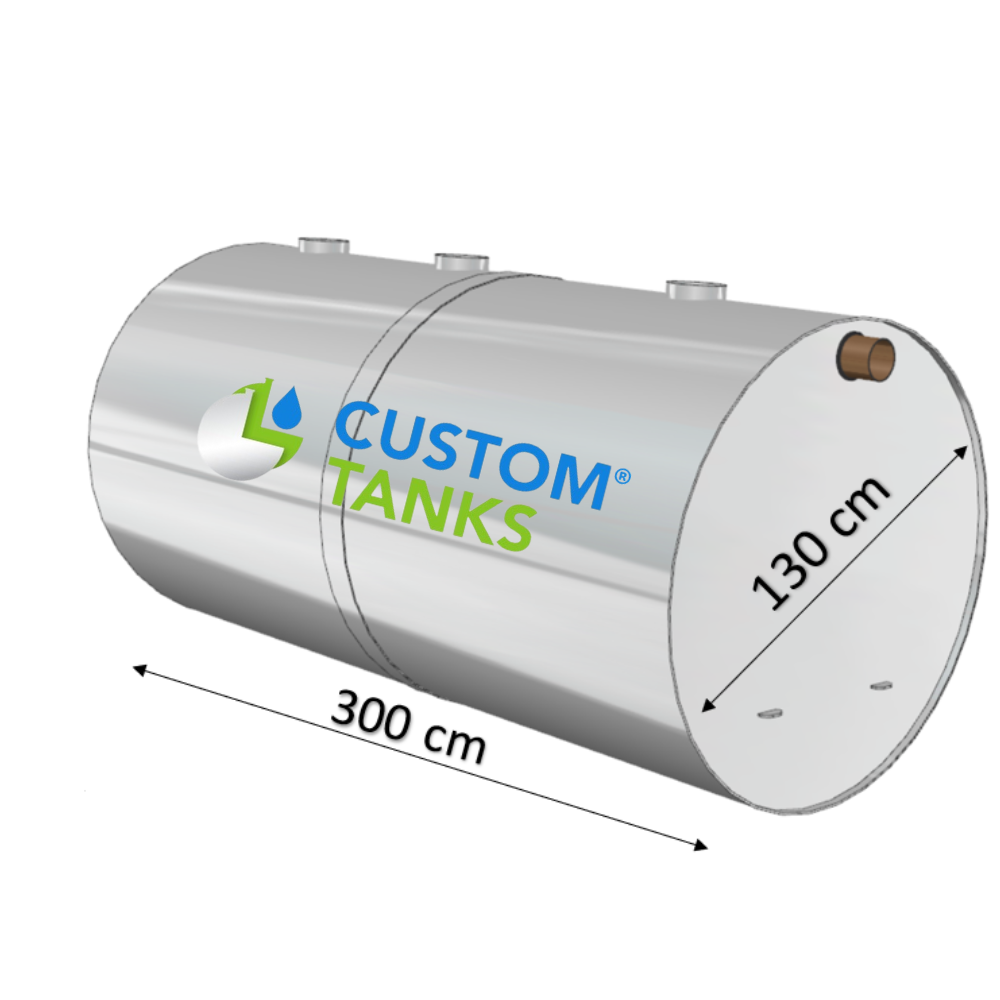 Fosa 4000 L cu 5 camere cu dimensiuni