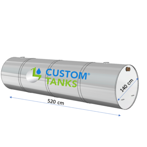 Fosa septică ecologică 8000 L cu 3 camere pentru 10–41 persoane