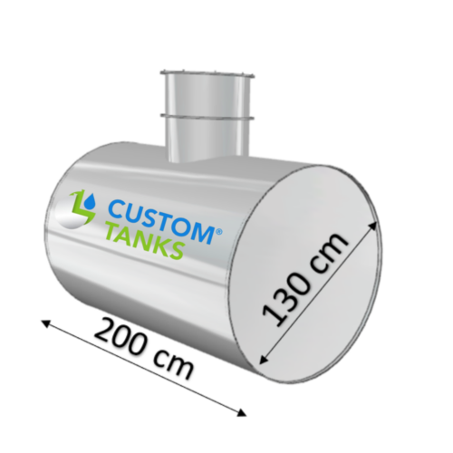 Rezervor subteran 2500 L pentru apă potabilă și uzată