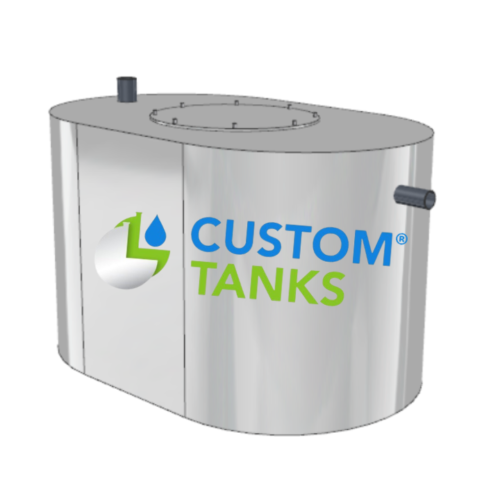 Separator de grăsimi 300 L cu dimensiuni 100x63x60 cm – Separator profesional pentru bucătării și unități HoReCa | Custom Tanks